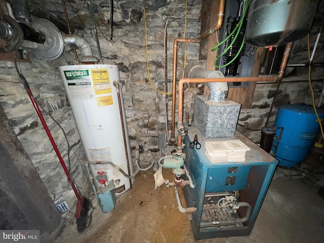 utilities with gas water heater