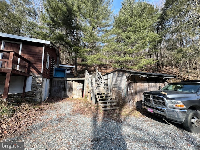 view of home's exterior