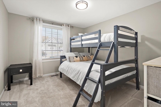 bedroom with carpet flooring