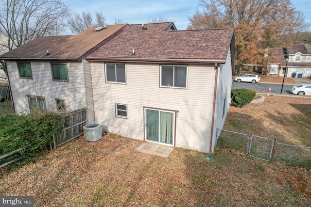 view of rear view of house