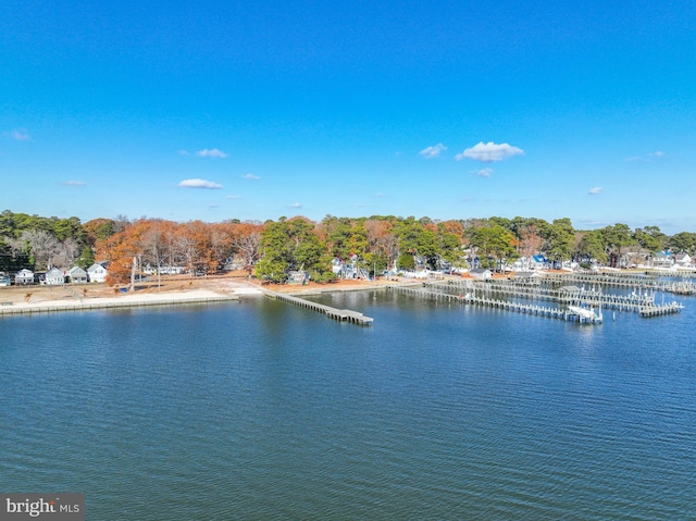 property view of water