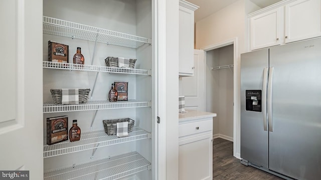 view of pantry