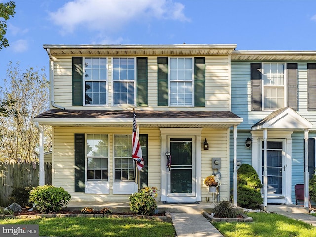 view of townhome / multi-family property