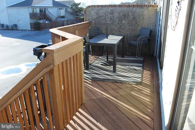 view of deck