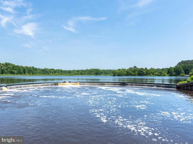 view of water feature