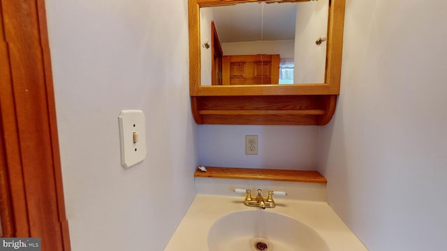 bathroom with a sink