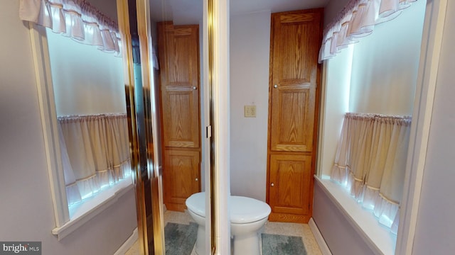 bathroom with toilet