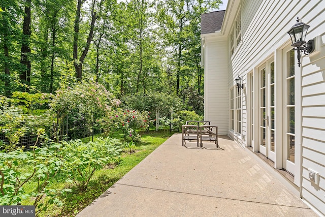 view of patio