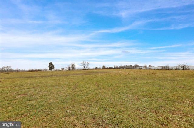 view of nature with a rural view