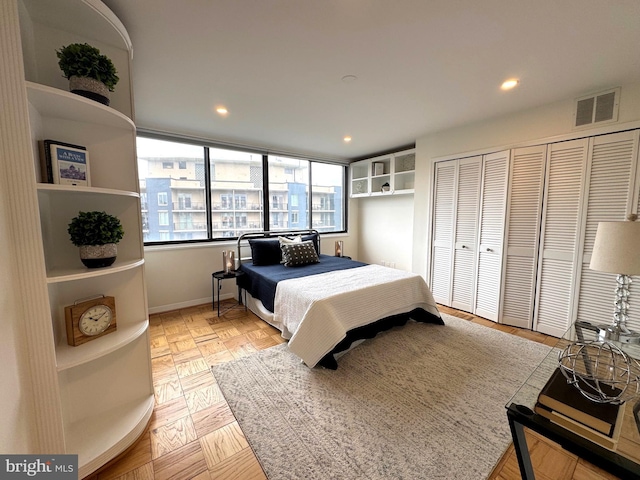 2201 L St NW Unit 906, Washington, DC 20037 - bedroom with a closet and recessed lighting