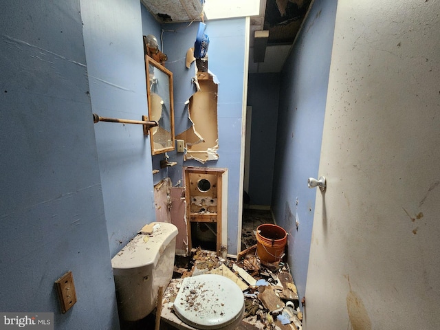 bathroom with toilet