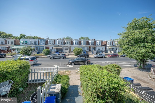 view of car parking