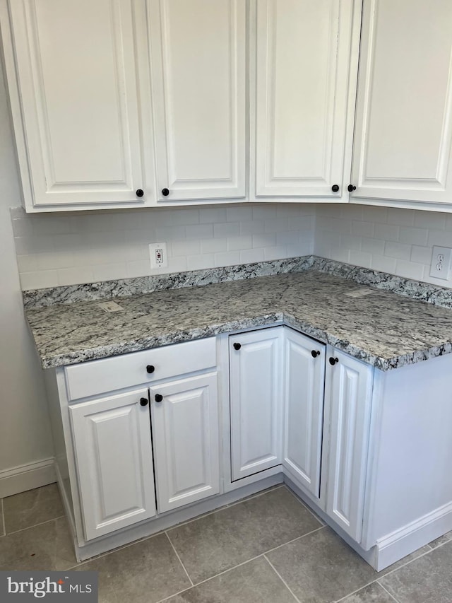 interior space with tile patterned flooring