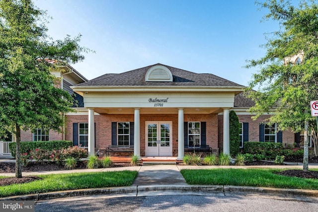 view of front of house featuring a porch