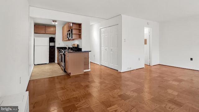 kitchen with stainless steel appliances