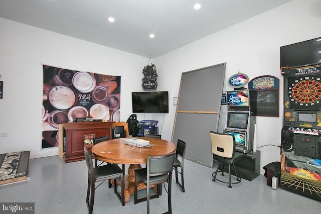 view of dining area