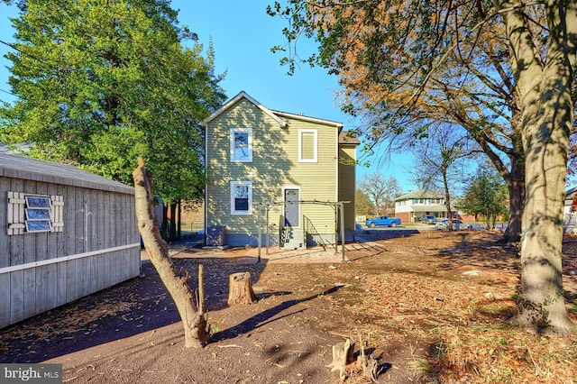 view of back of house