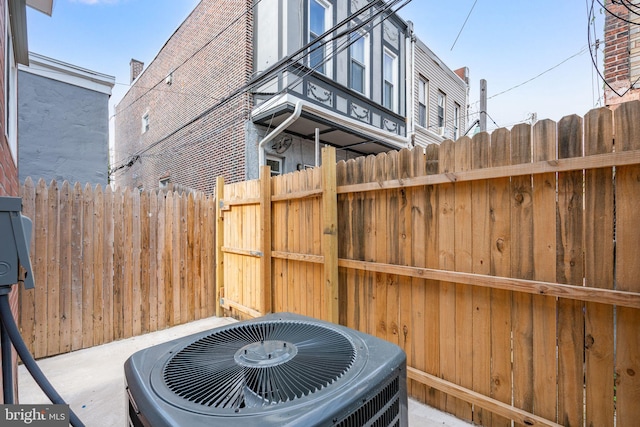 view of patio / terrace with cooling unit