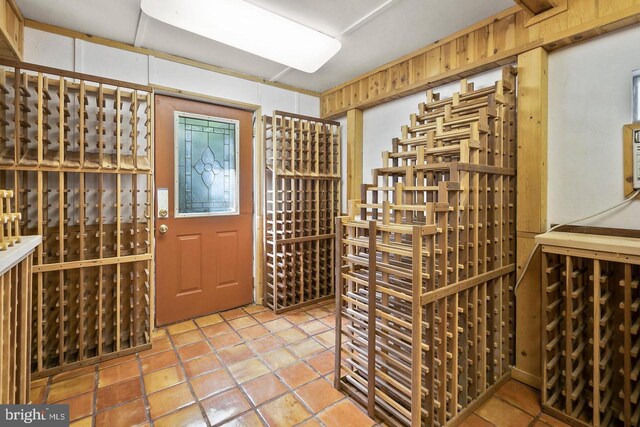 12330 Potomac View Rd, Newburg, MD 20664 - wine room featuring tile patterned floors