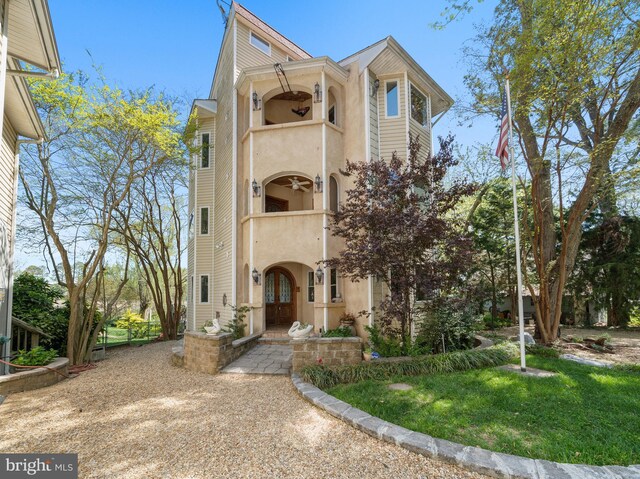 12330 Potomac View Rd, Newburg, MD 20664 - view of front of property featuring stucco siding