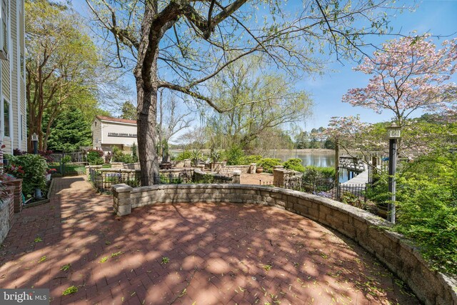 12330 Potomac View Rd, Newburg, MD 20664 - view of patio / terrace featuring a water view