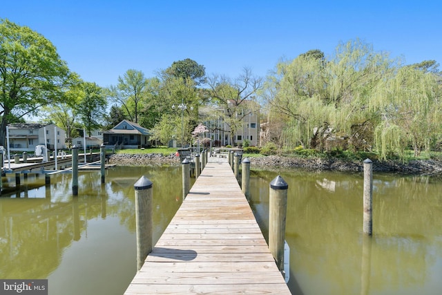 12330 Potomac View Rd, Newburg, MD 20664 - dock area featuring a water view