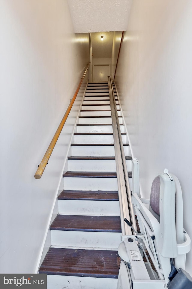 view of staircase