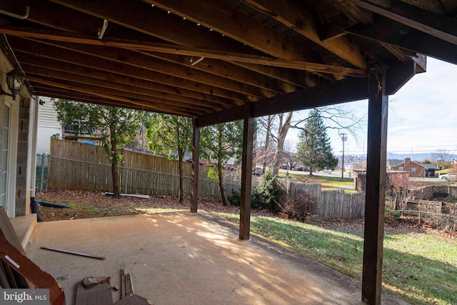 view of patio