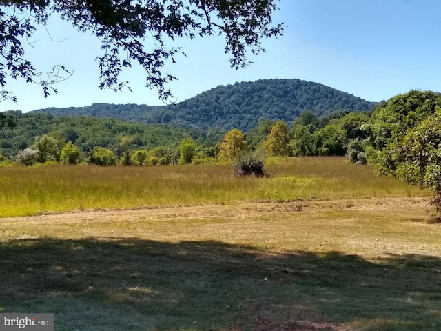 view of mountain feature