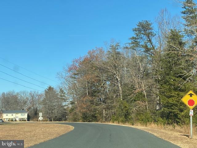 view of road