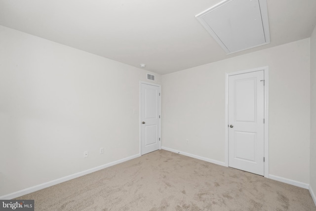 635 Corbit Dr, Middletown, DE 19709 - carpeted spare room featuring attic access and baseboards