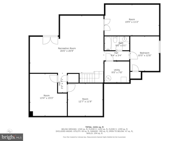 635 Corbit Dr, Middletown, DE 19709 - property floor plan