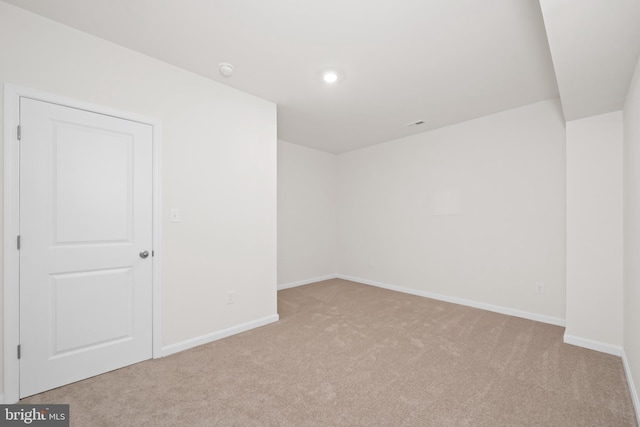 635 Corbit Dr, Middletown, DE 19709 - bonus room featuring carpet flooring, baseboards, and recessed lighting