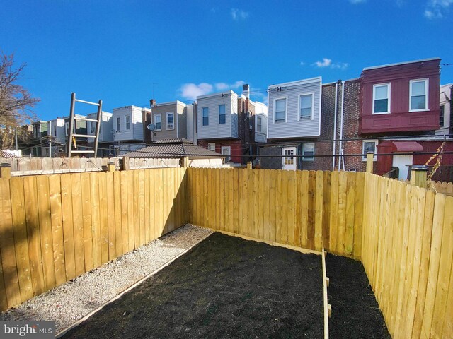 4827 N Warnock St, Philadelphia, PA 19141 - fenced backyard with a residential view
