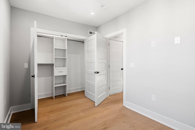 view of closet