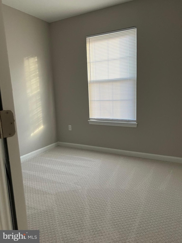 spare room with carpet flooring