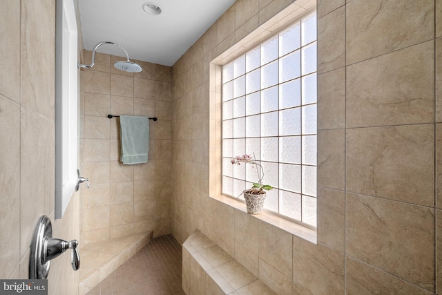 6616 Osborne Hill Dr, Upper Marlboro, MD 20772 - full bath featuring a tile shower