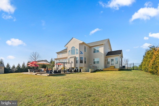 6616 Osborne Hill Dr, Upper Marlboro, MD 20772 - rear view of house featuring a patio area