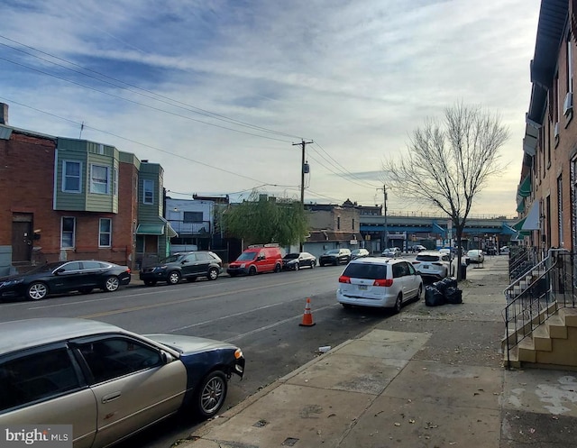 view of street