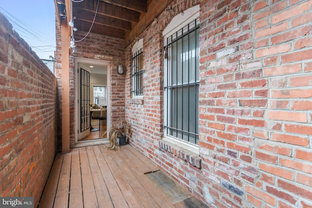 1408 10th St NW Unit 102, Washington, DC 20001 - view of wooden terrace