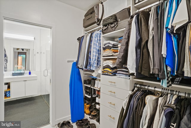 view of spacious closet