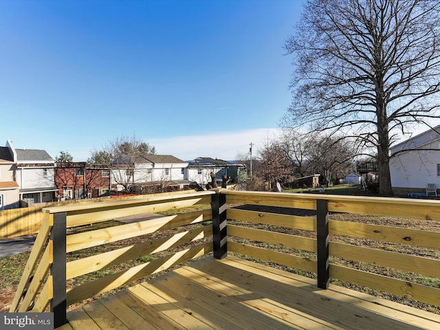 view of deck