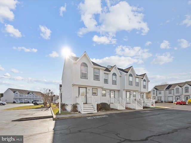 view of townhome / multi-family property