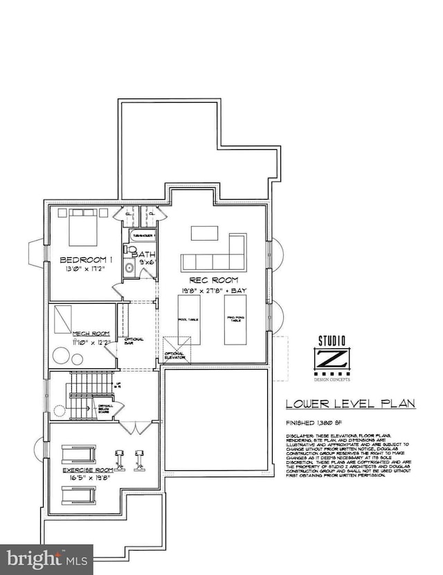 view of layout