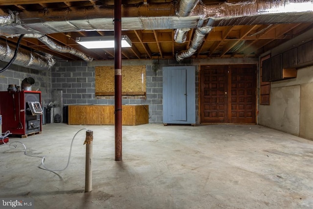 2520 Ridge Rd, Upper Tract, WV 26866 - view of unfinished below grade area