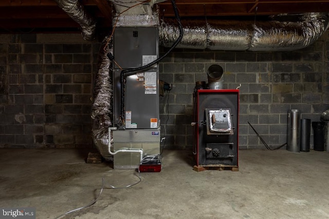 2520 Ridge Rd, Upper Tract, WV 26866 - utilities with heating unit