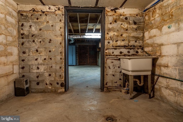 2520 Ridge Rd, Upper Tract, WV 26866 - view of unfinished basement