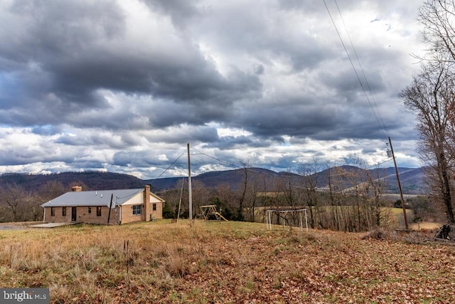 2520 Ridge Rd, Upper Tract, WV 26866 - mountain view