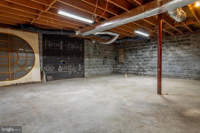 2520 Ridge Rd, Upper Tract, WV 26866 - view of unfinished basement