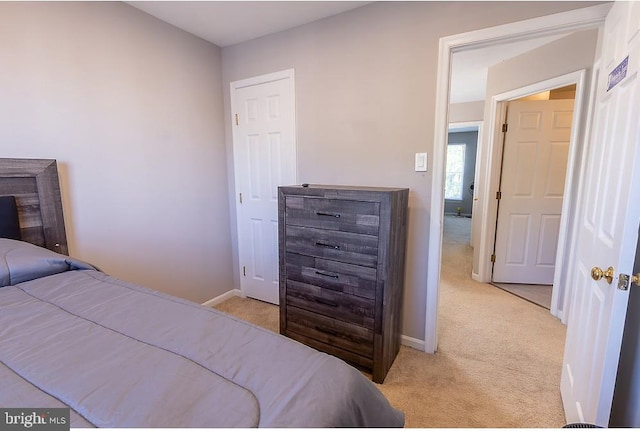 5310 Kelmscot Rd, Rosedale, MD 21237 - bedroom with baseboards and light carpet